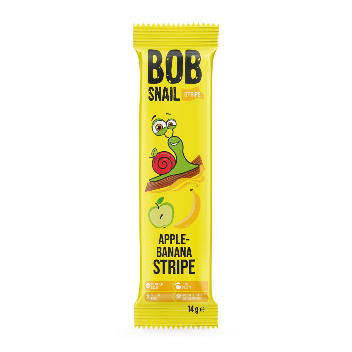 Bob Snail Fruchtstreifen Apfel-Banane 14 g