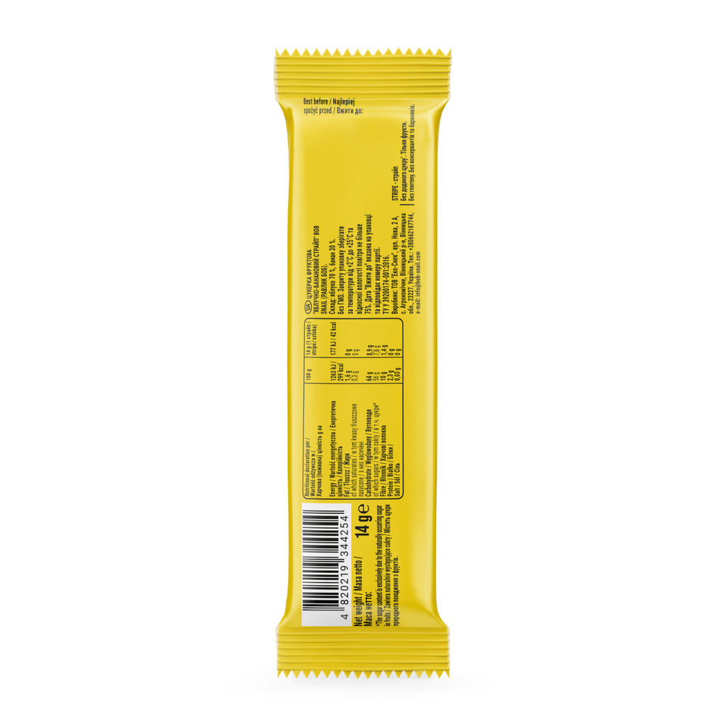 Bob Snail Fruchtstreifen Apfel-Banane 14 g