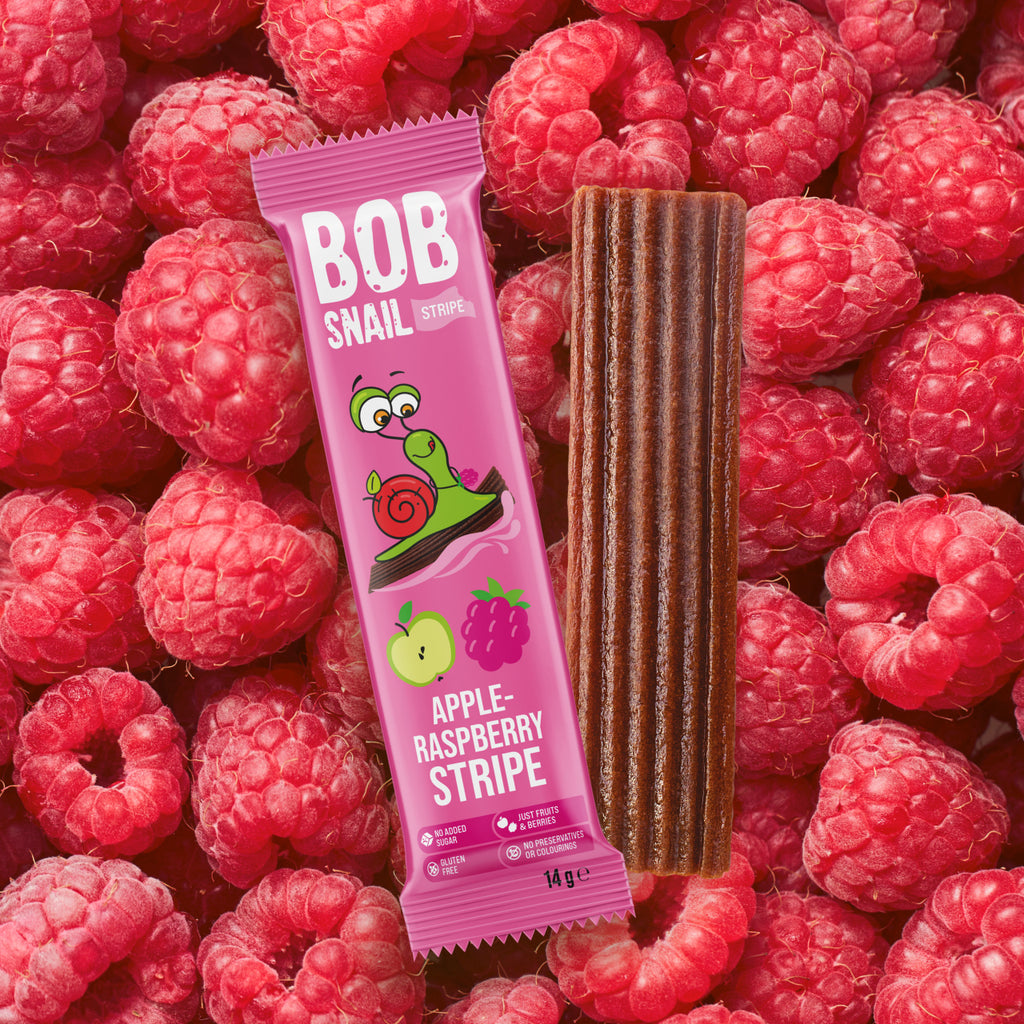 Bob Snail Fruchtstreifen Apfel-Himbeere 14 g