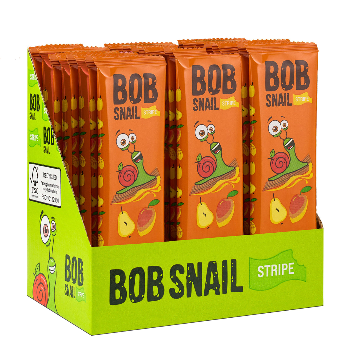Bob Snail Fruchtstreifen Birne-Mango 14 g