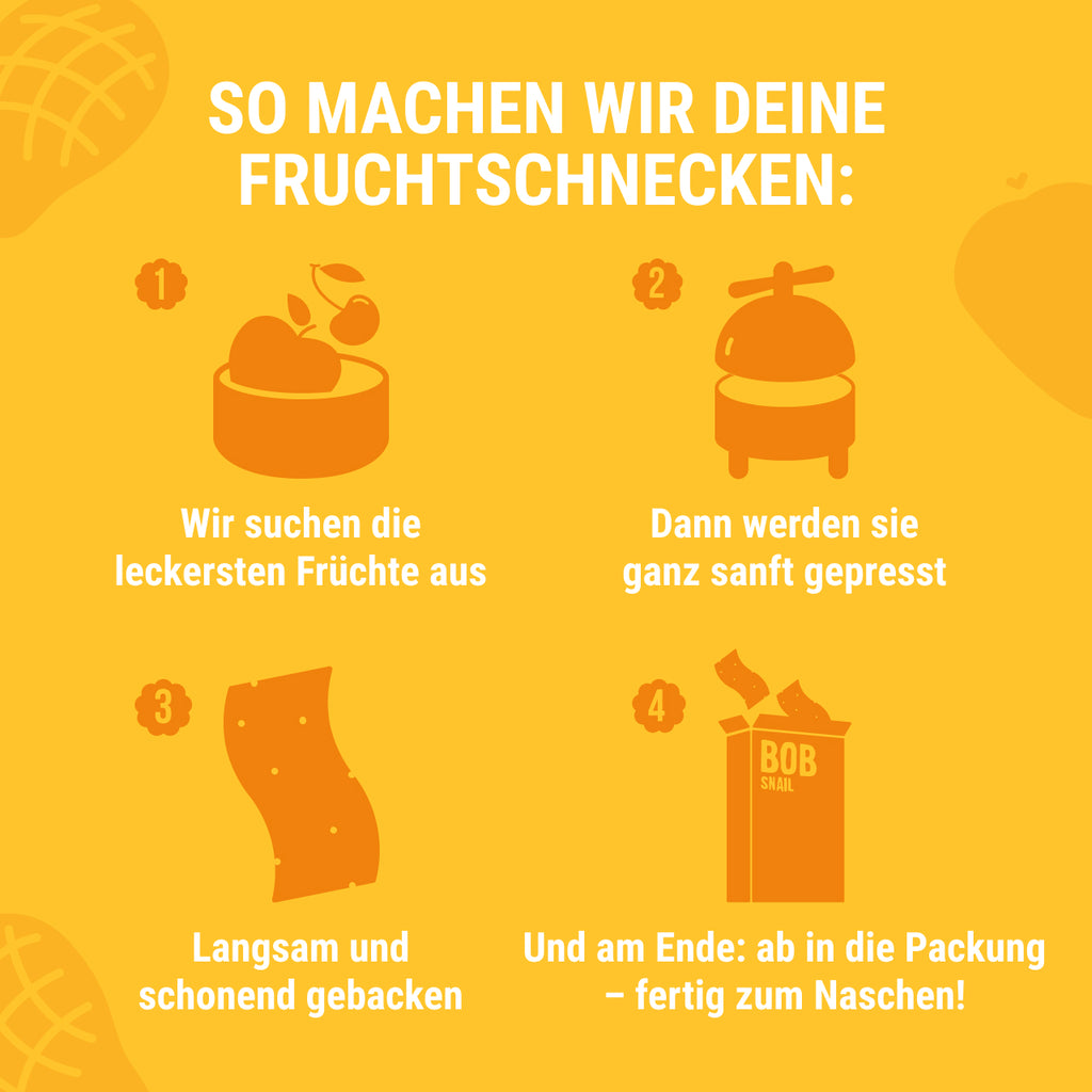 Bob Snail Fruchtstreifen Birne-Mango 14 g