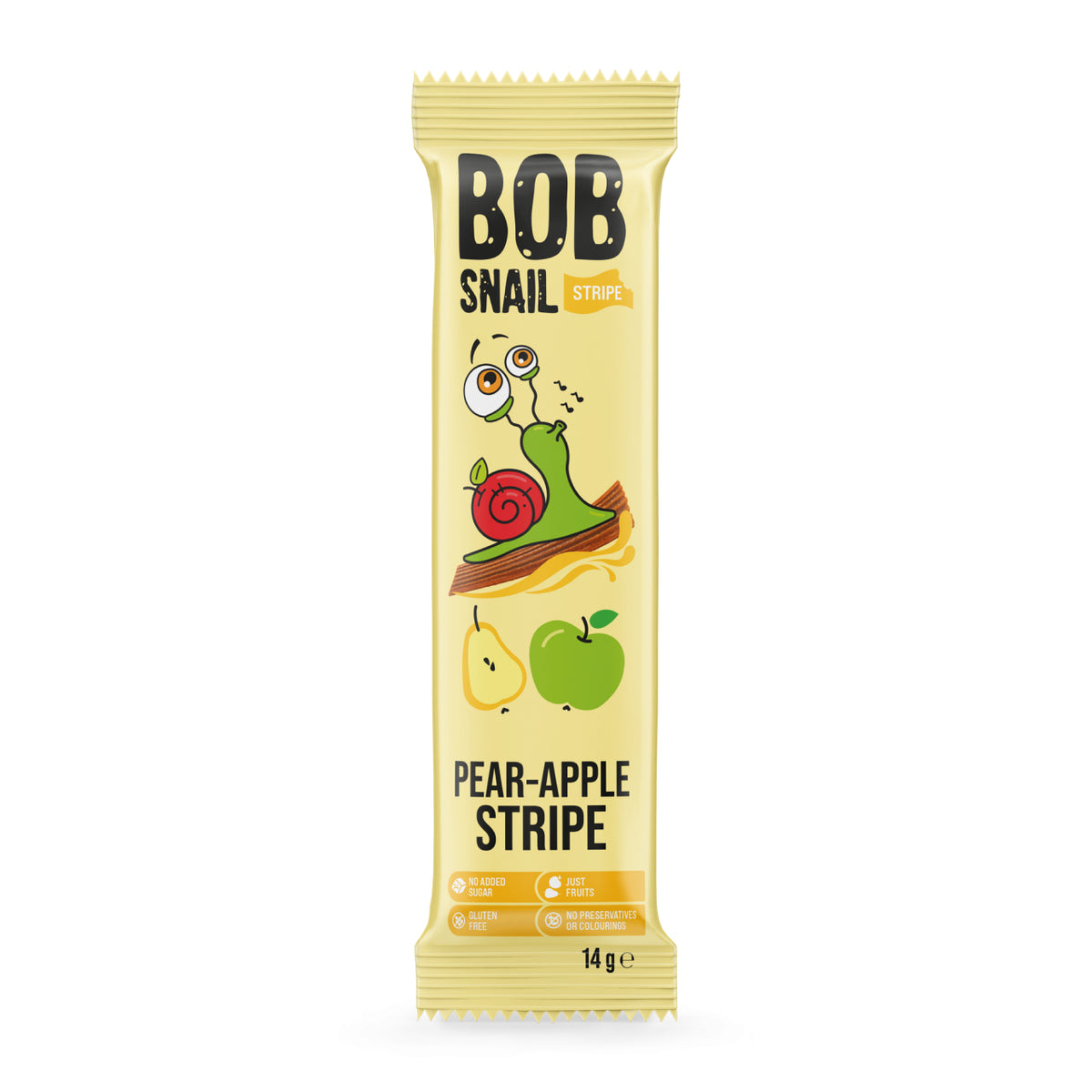 Bob Snail Fruchtstreifen Apfel-Birne 14 g