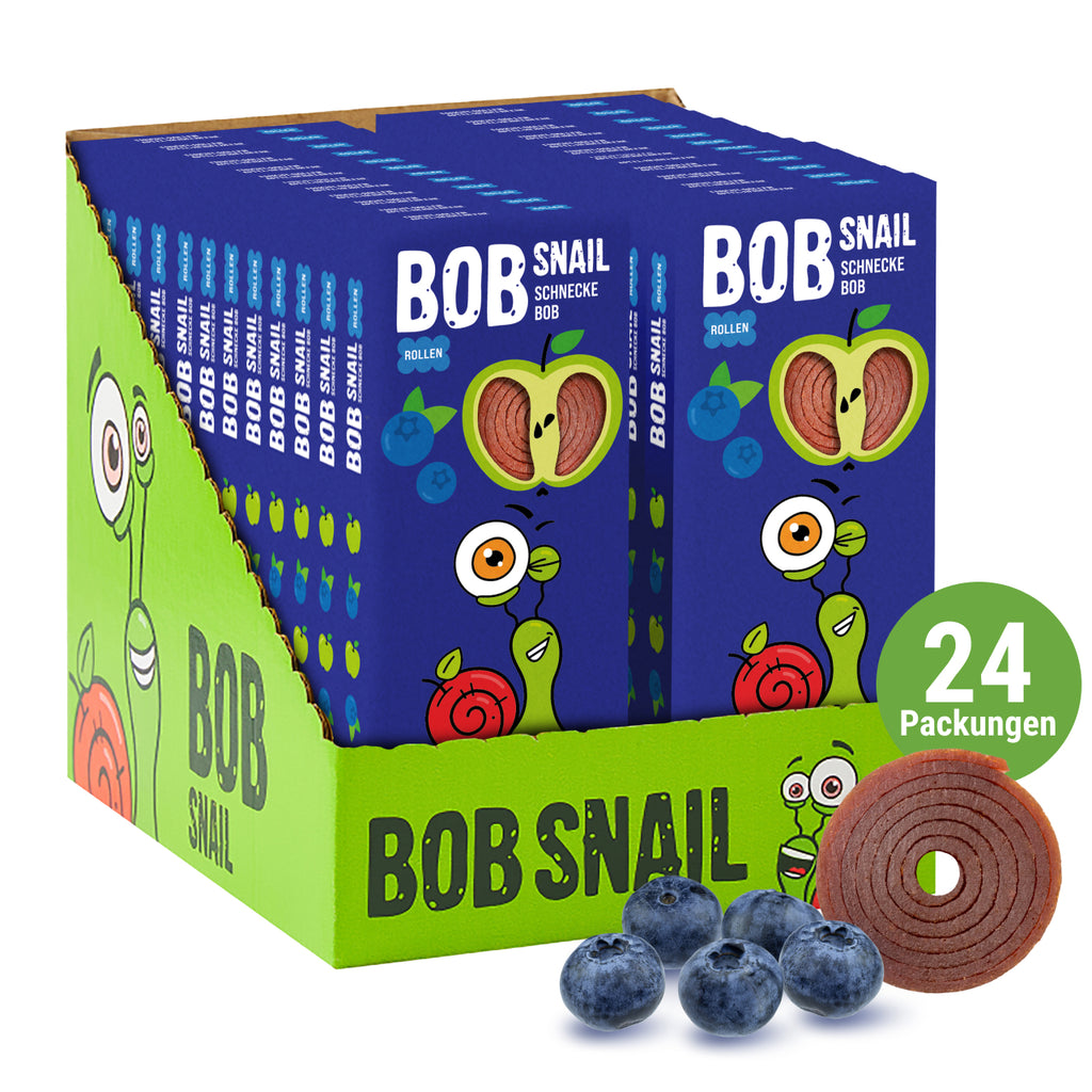 Bob Snail Fruchtrollen Apfel-Heidelbeere 30 g