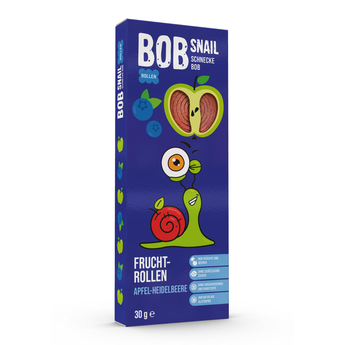 Bob Snail Fruchtrollen Apfel-Heidelbeere 30 g