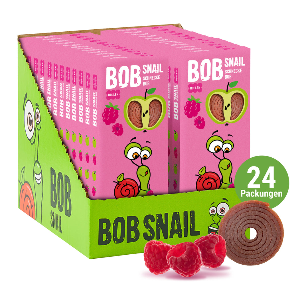 Bob Snail Fruchtrollen Apfel-Himbeere 30 g