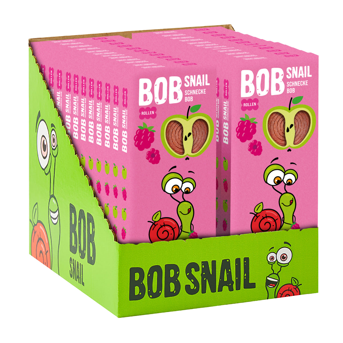 Bob Snail Fruchtrollen Apfel-Himbeere 30 g