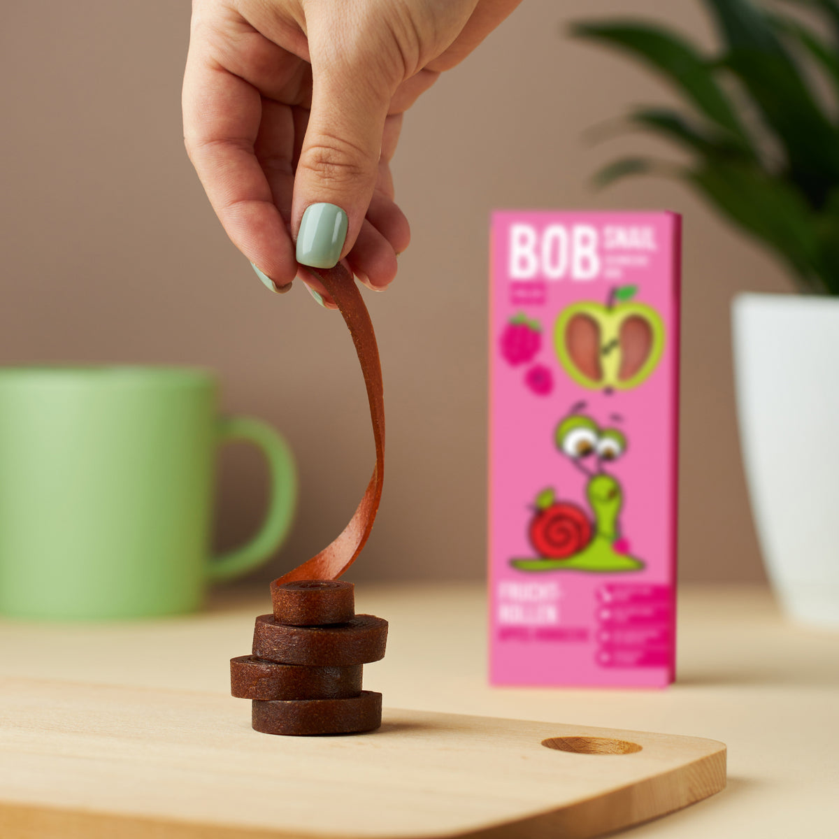 Bob Snail Fruchtrollen Apfel-Himbeere 30 g