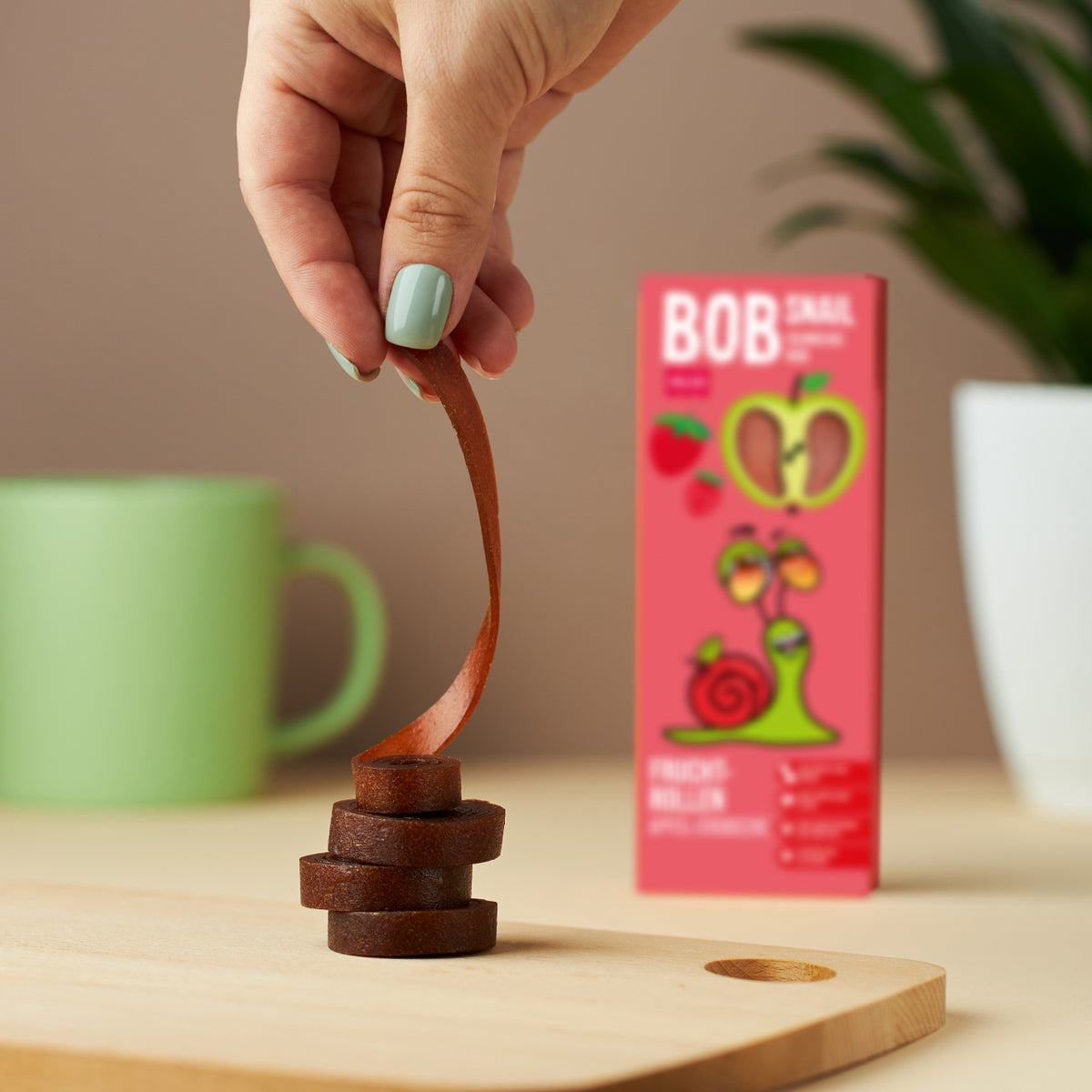 Bob Snail Fruchtrollen Apfel-Erdbeere 30 g