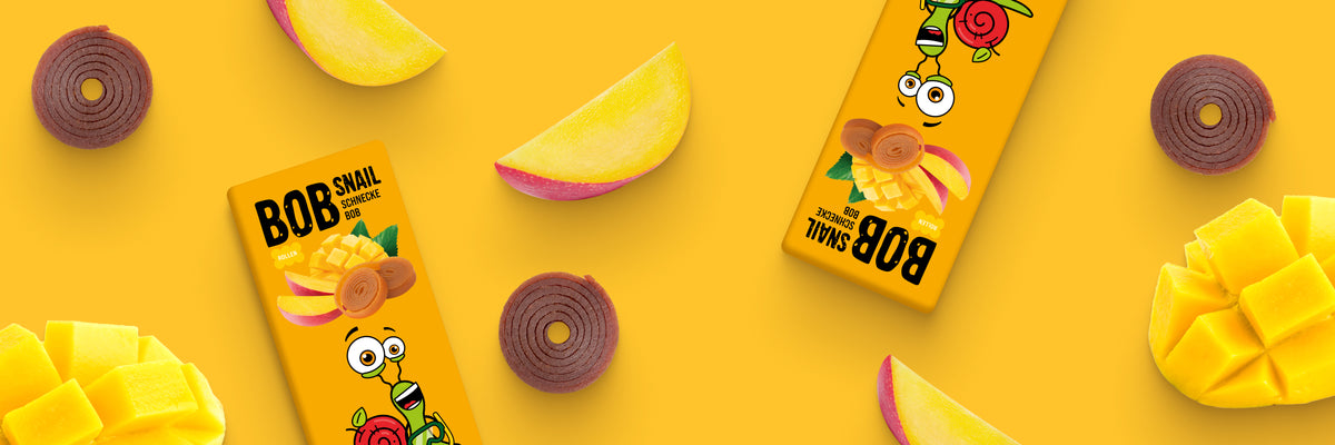 Bob Snail Fruchtrollen Mango 30 g