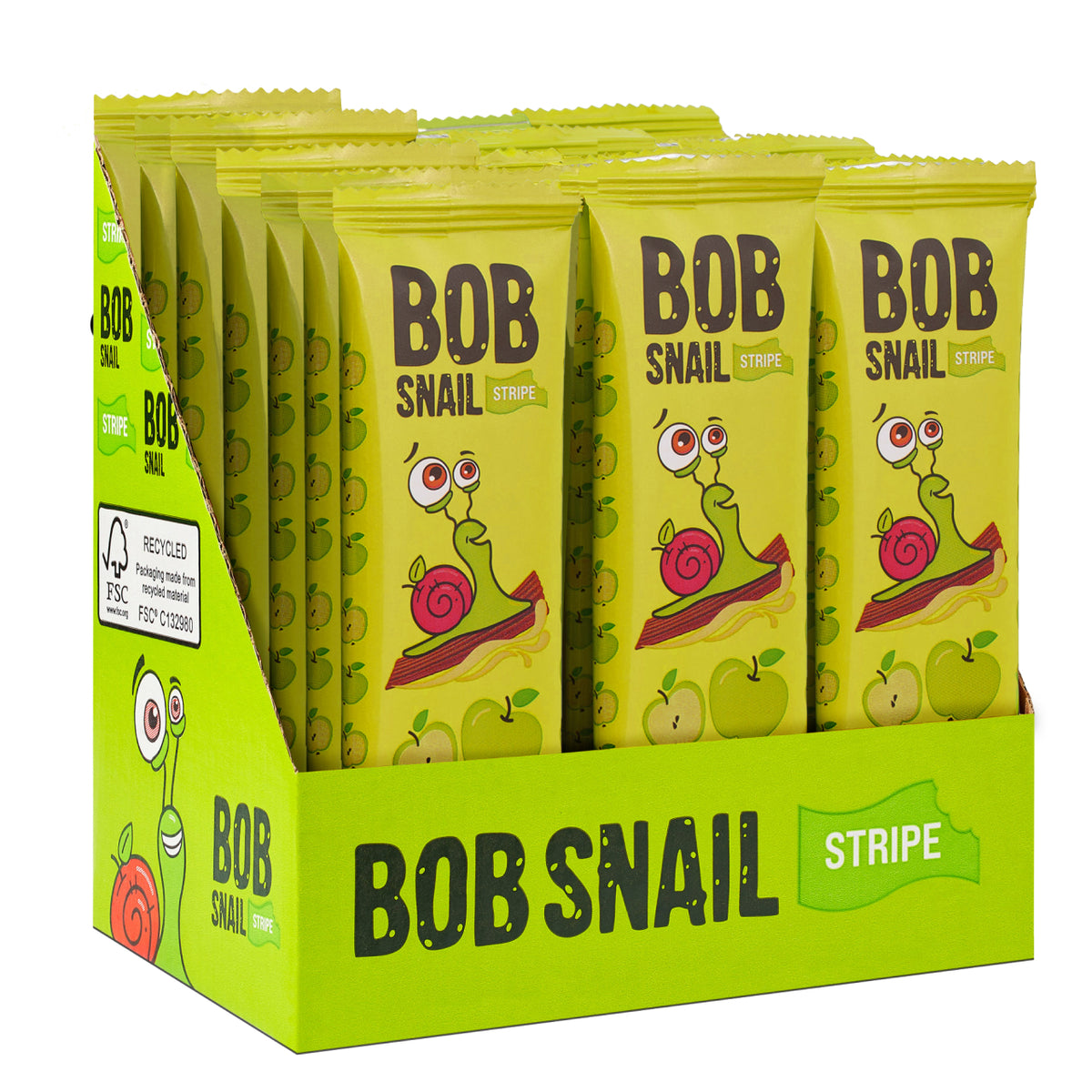 Bob Snail Fruchtstreifen Apfel 14 g
