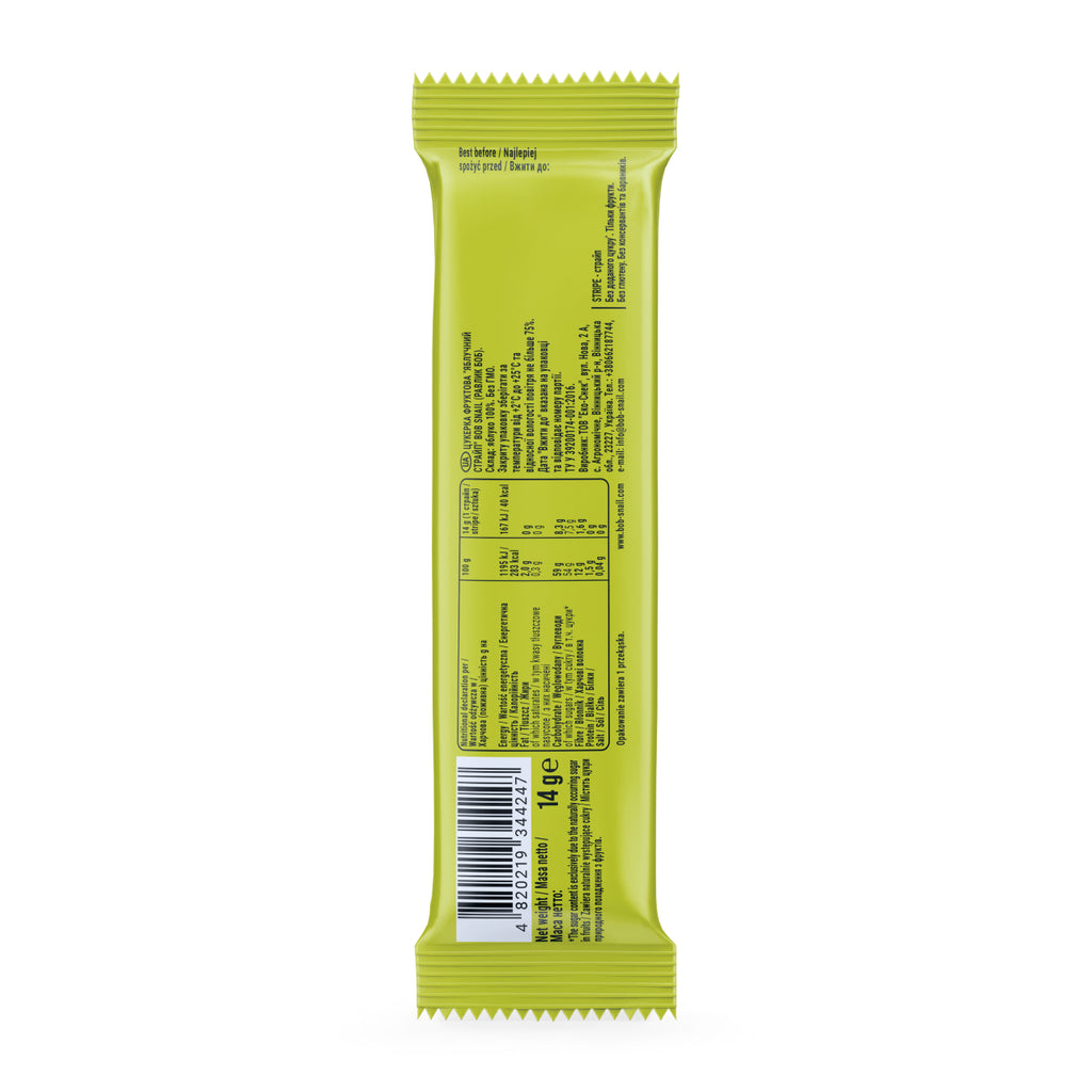 Bob Snail Fruchtstreifen Apfel 14 g