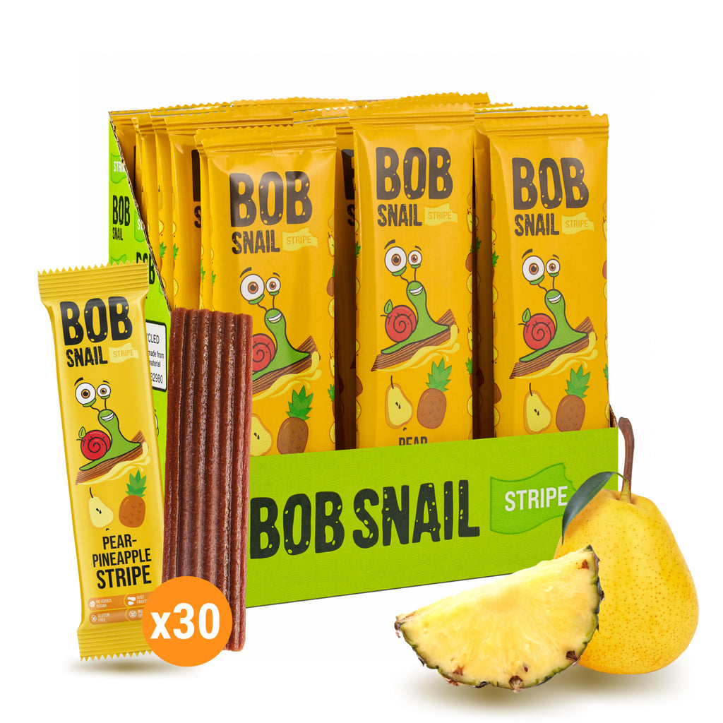 Bob Snail Fruchtstreifen Birne-Ananas 14 g