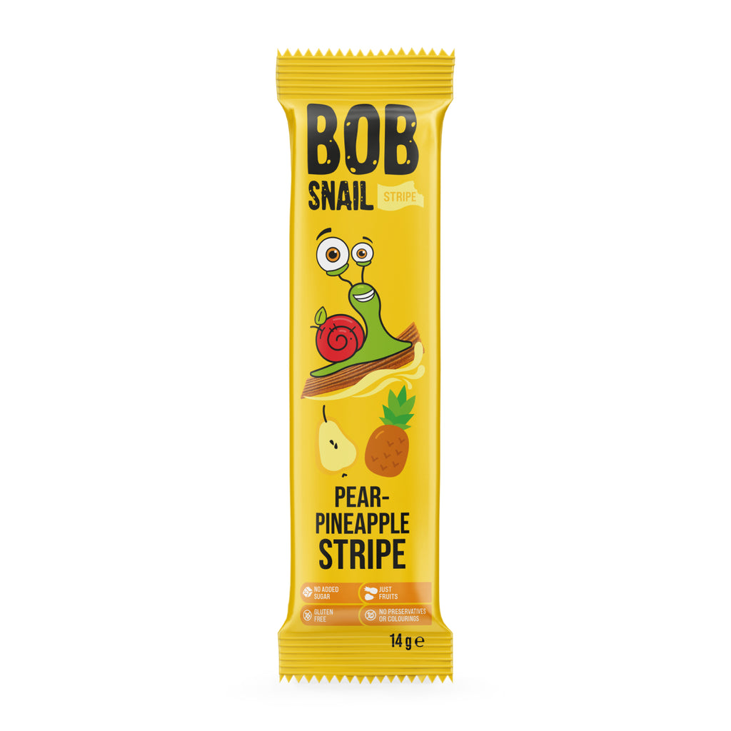 Bob Snail Fruchtstreifen Birne-Ananas 14 g