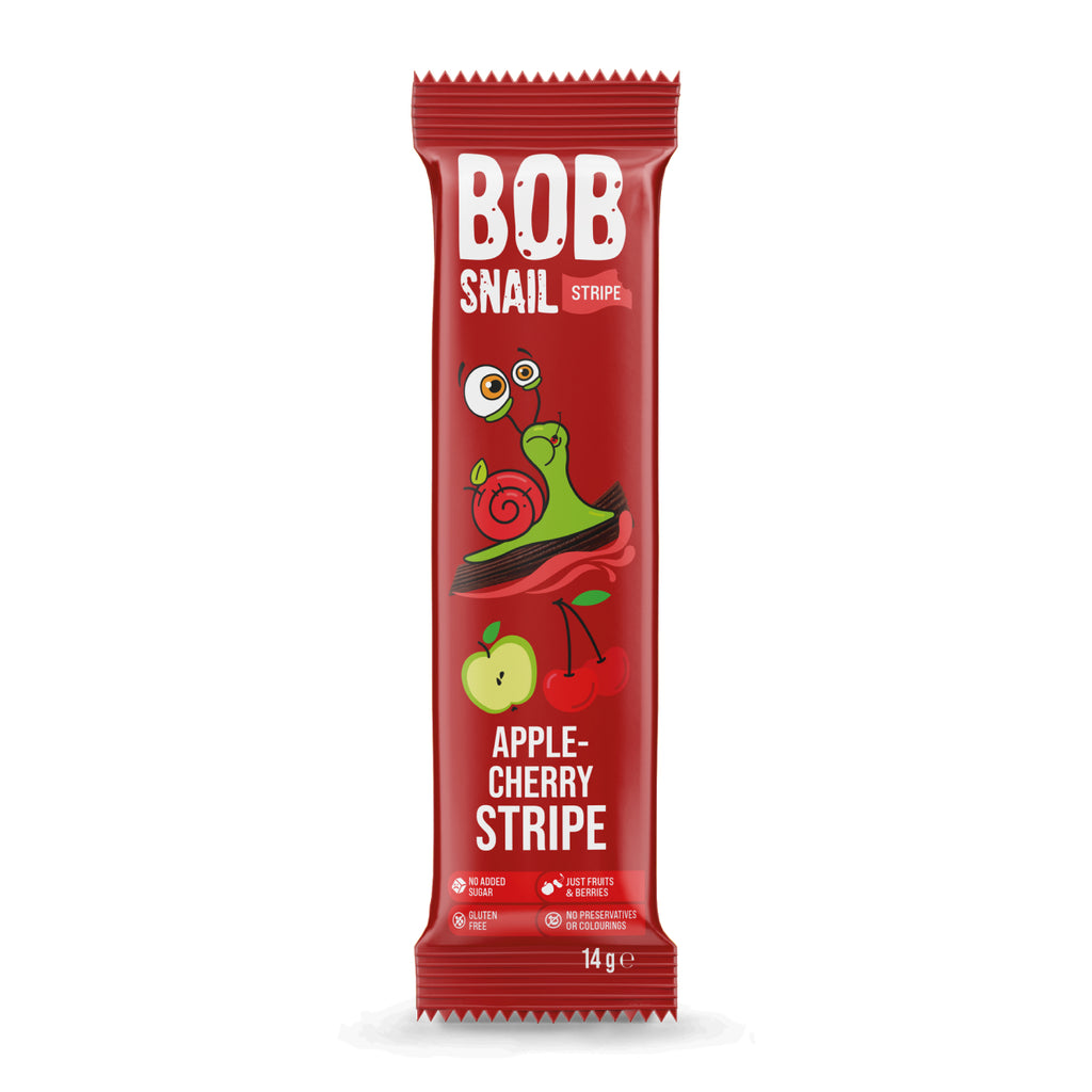 Bob Snail Fruchtstreifen Apfel-Kirsche 14 g