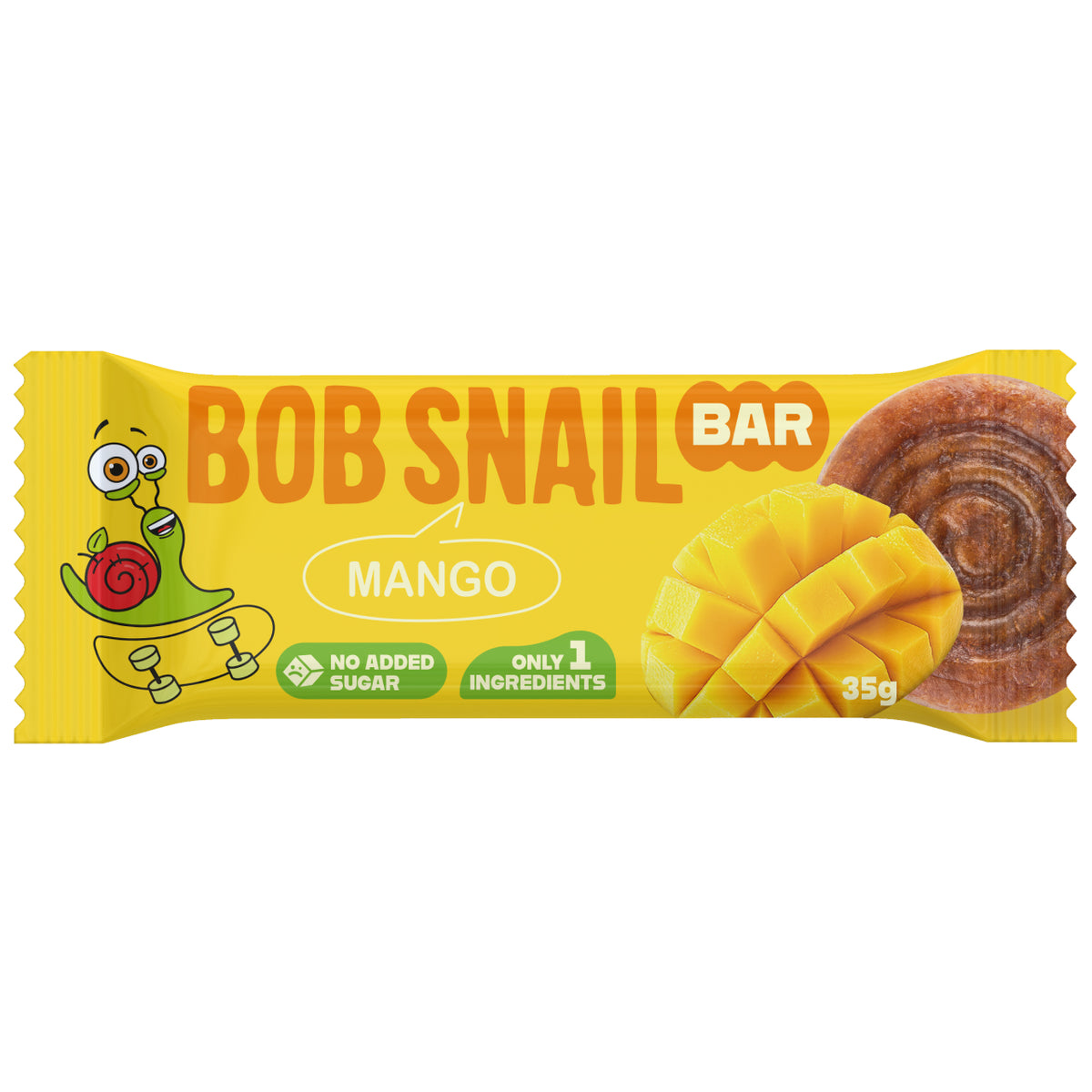 Bob Snail Fruchtriegel Pure Mango 35 g