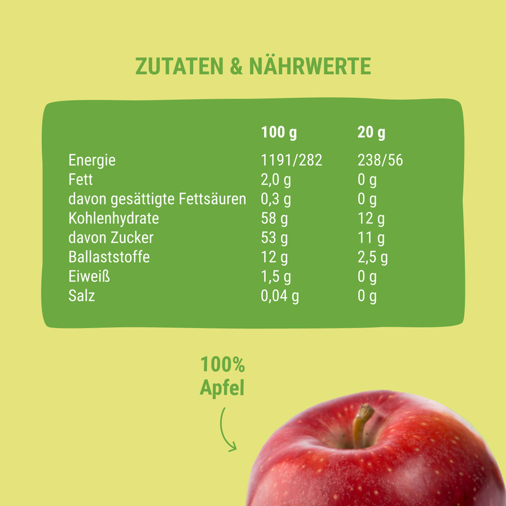 Bob Snail Fruchtsnack Apfel 40 g