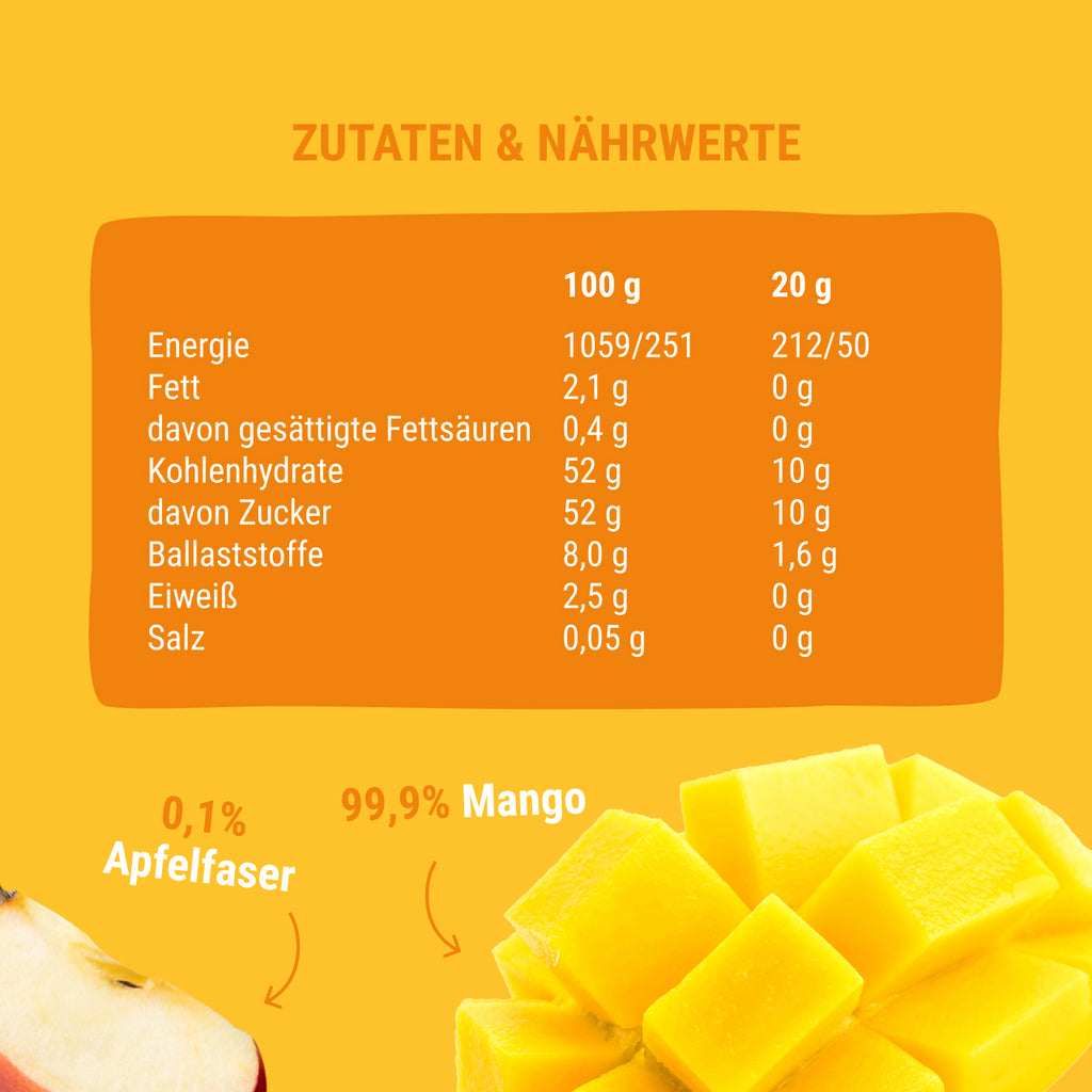 Bob Snail Fruchtsnack Mango 40 g