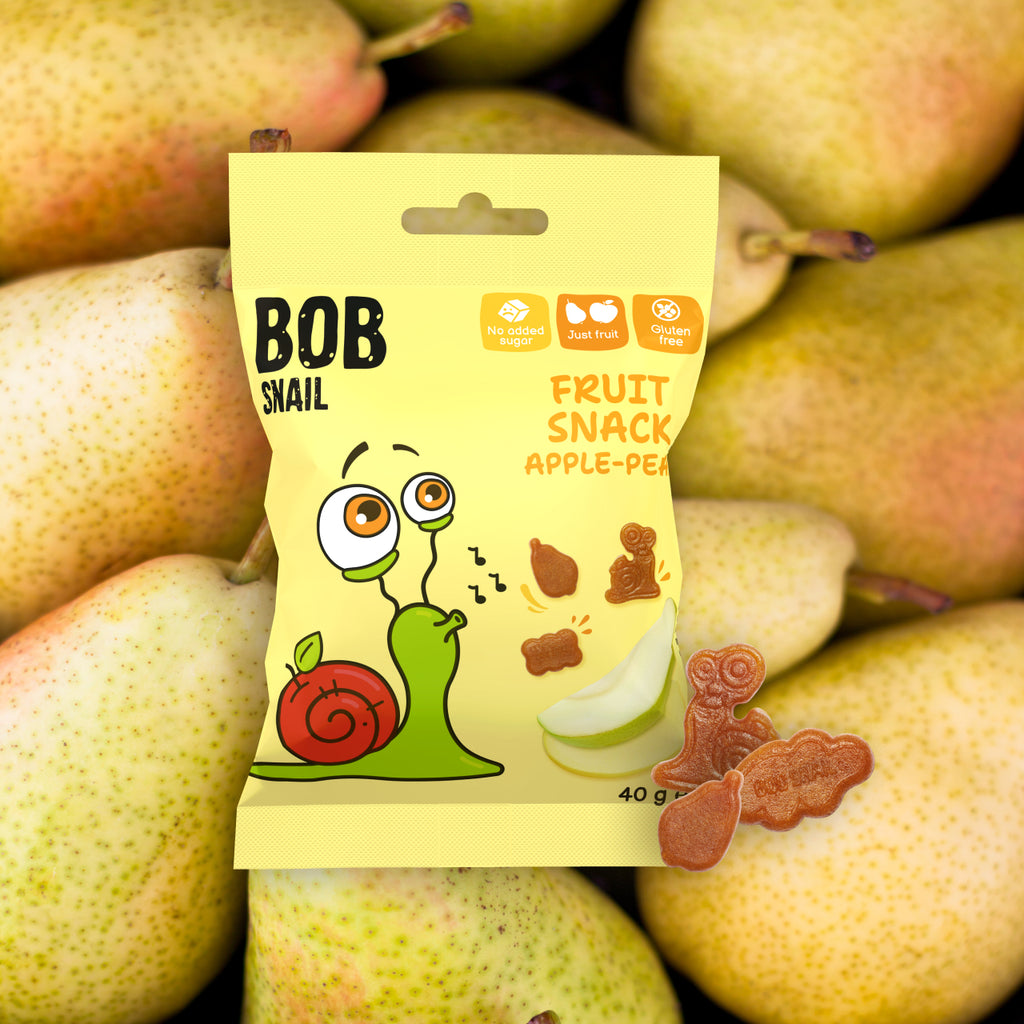 Bob Snail Fruchtsnack Apfel-Birne 40 g