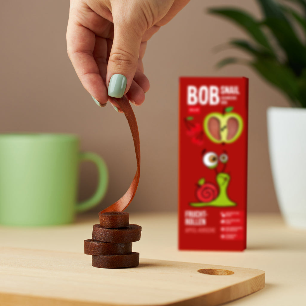 Bob Snail Fruchtrollen Apfel-Kirsche 30 g