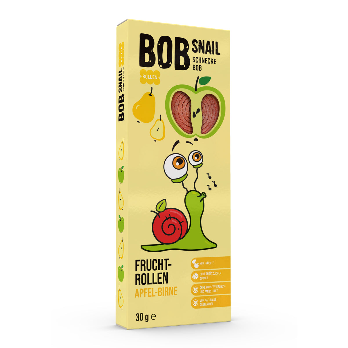 Bob Snail Fruchtrollen Apfel-Birne 30 g