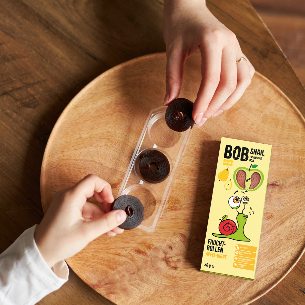 Bob Snail Fruchtrollen Apfel-Birne 30 g