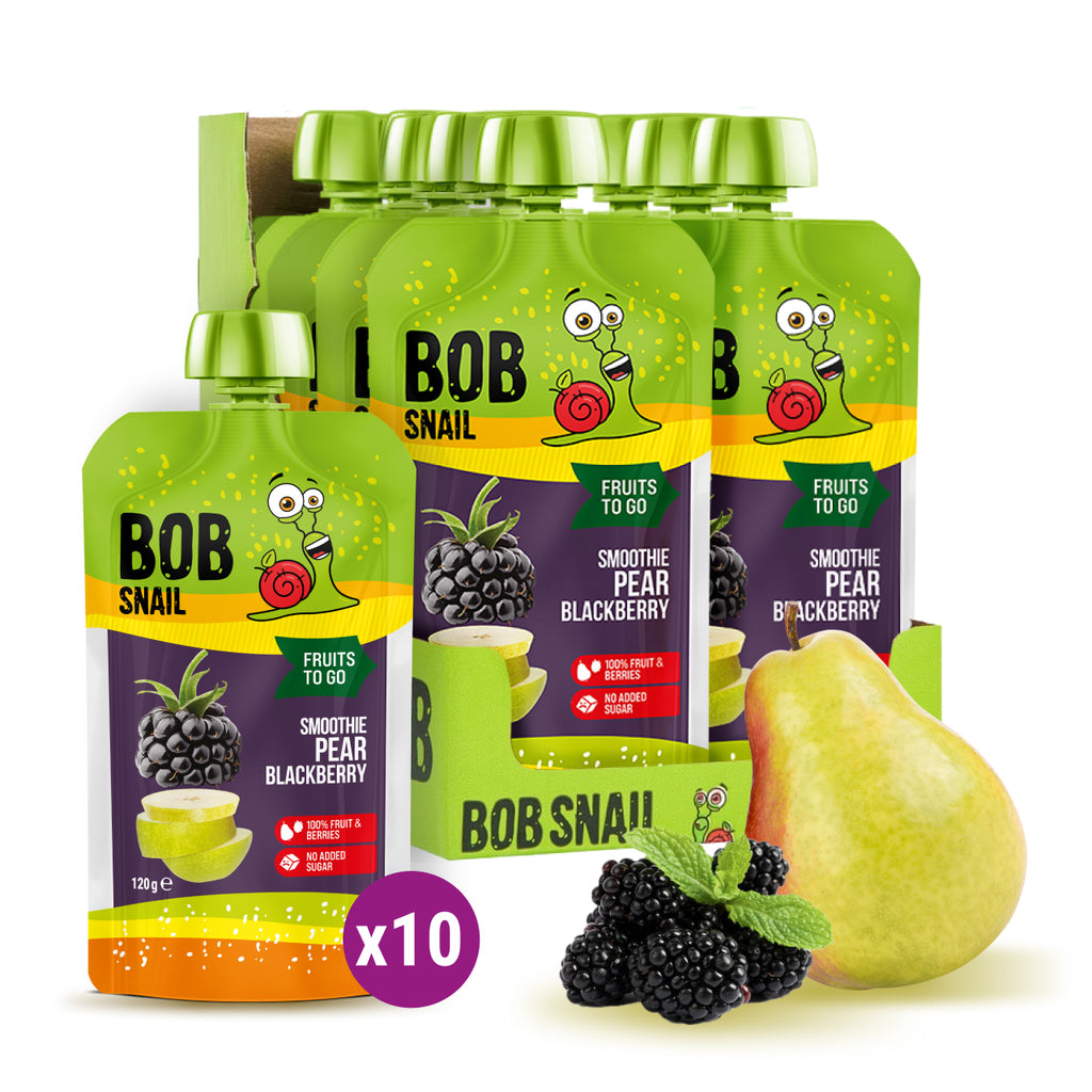 Bob Snail Smoothie Birne-Brombeere 120 ml