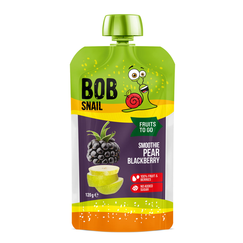 Bob Snail Smoothie Birne-Brombeere 120 ml