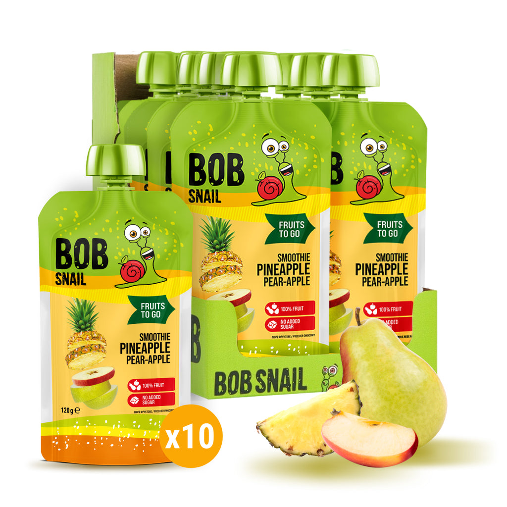Bob Snail Smoothie Ananas-Birne-Apfel 120 ml