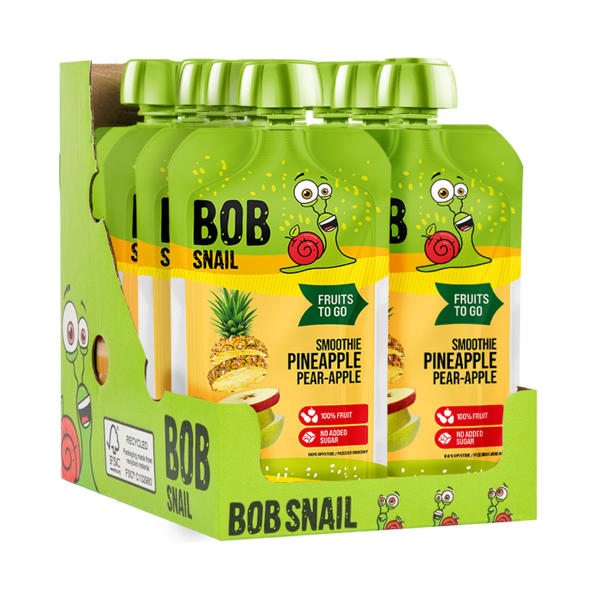 Bob Snail Smoothie Ananas-Birne-Apfel 120 ml