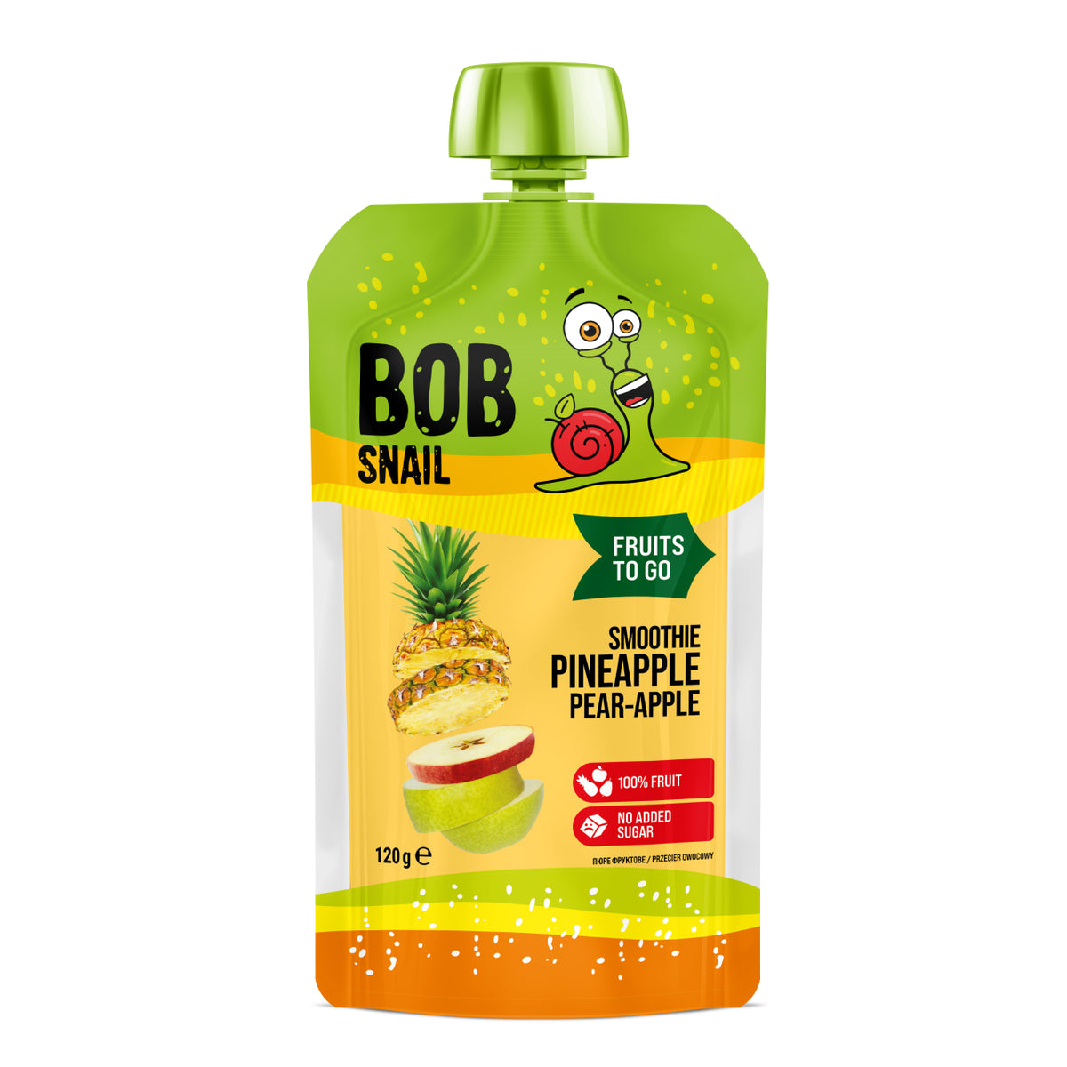Bob Snail Smoothie Ananas-Birne-Apfel 120 ml