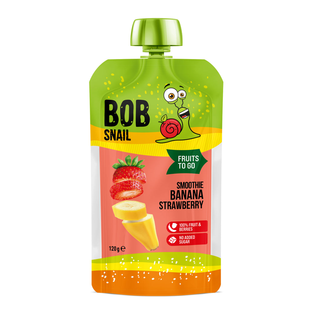 Bob Snail Smoothie Banane-Erdbeere 120 ml