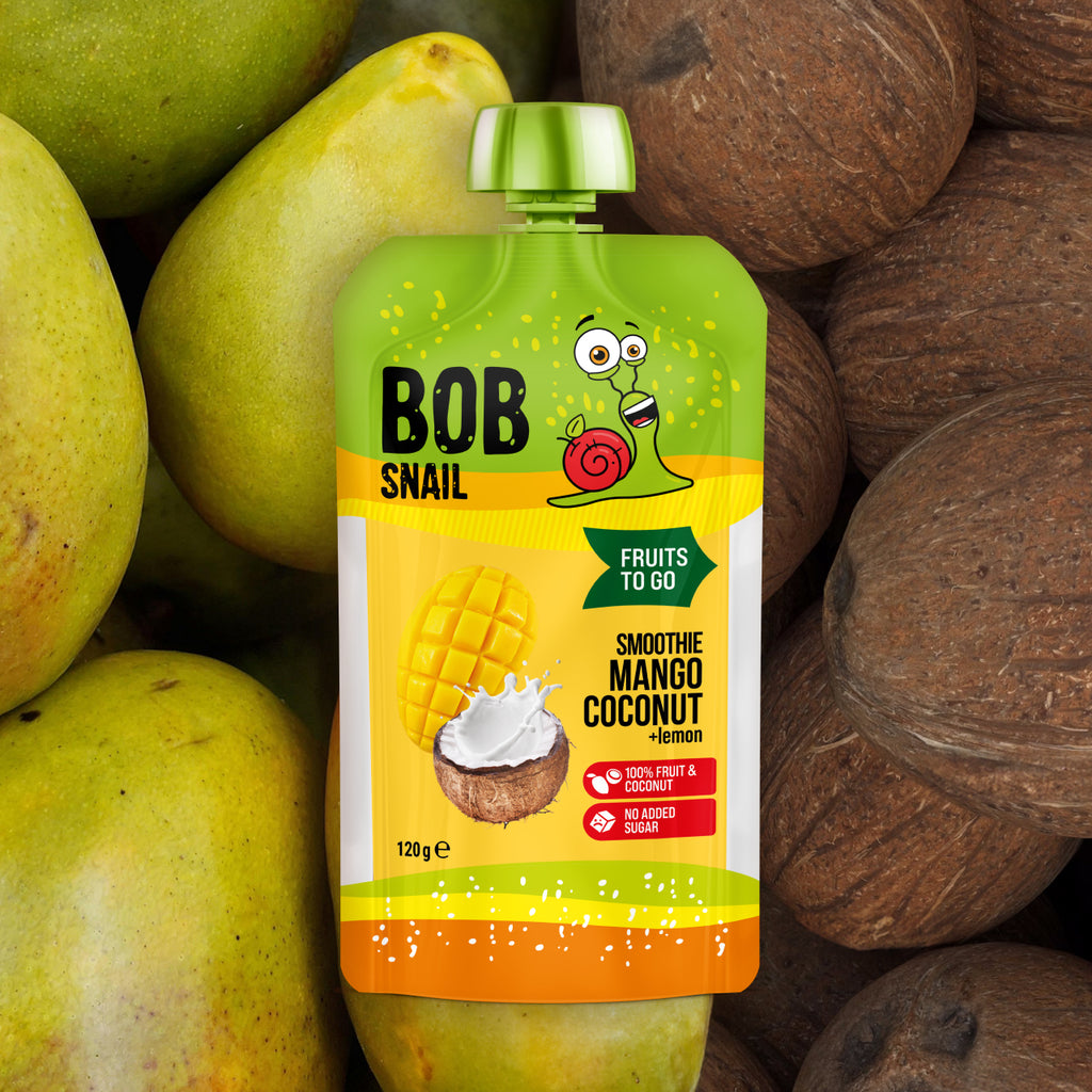 Bob Snail Smoothie Mango-Kokos-Zitrone 120 ml