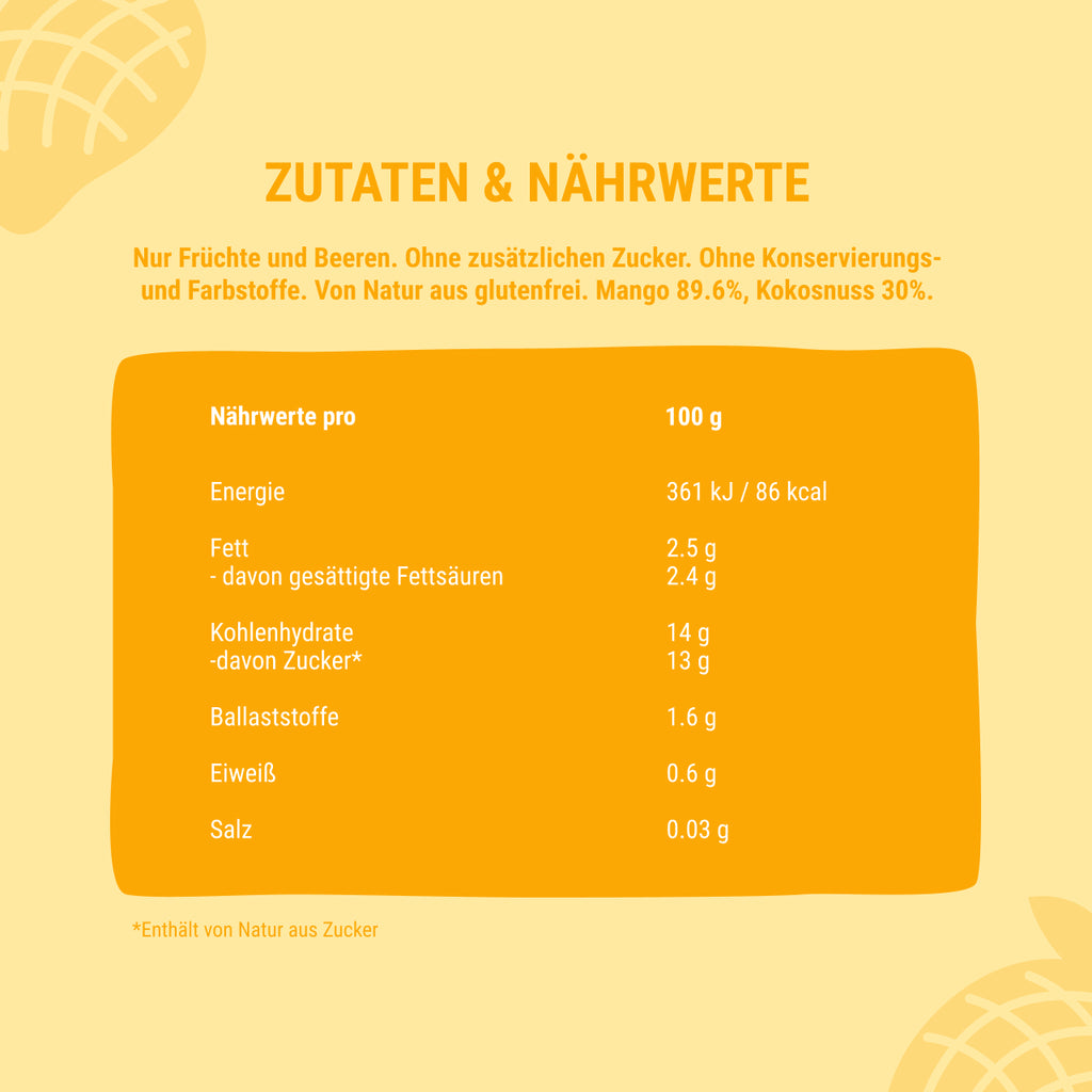 Bob Snail Smoothie Mango-Kokos-Zitrone 120 ml