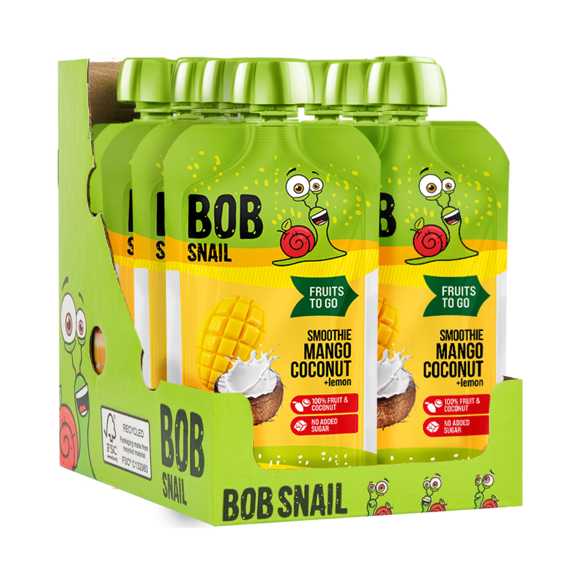 Bob Snail Smoothie Mango-Kokos-Zitrone 120 ml