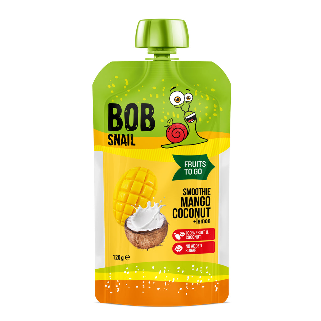 Bob Snail Smoothie Mango-Kokos-Zitrone 120 ml