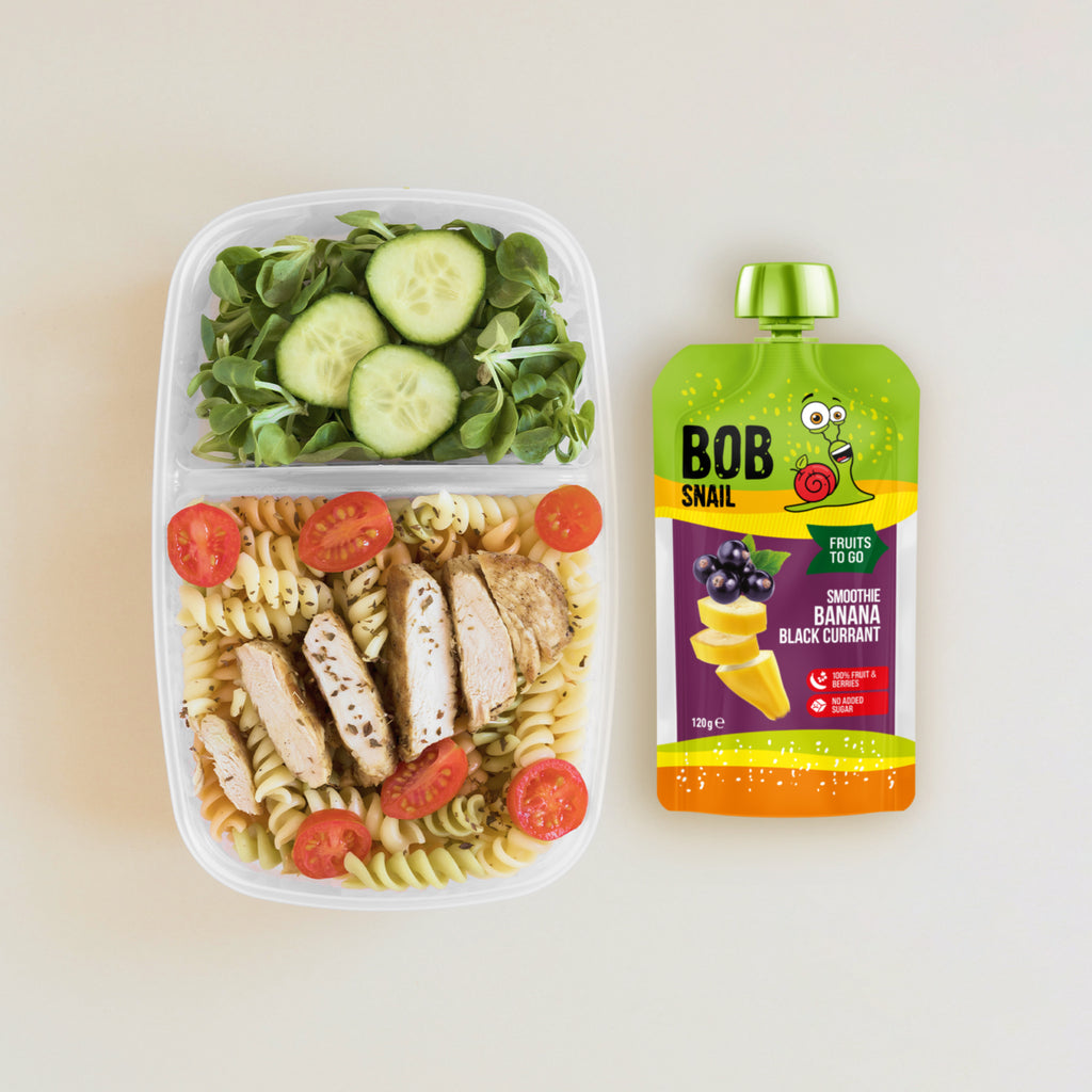 Bob Snail Smoothie Banane-Schwarze Johannisbeere 120 ml