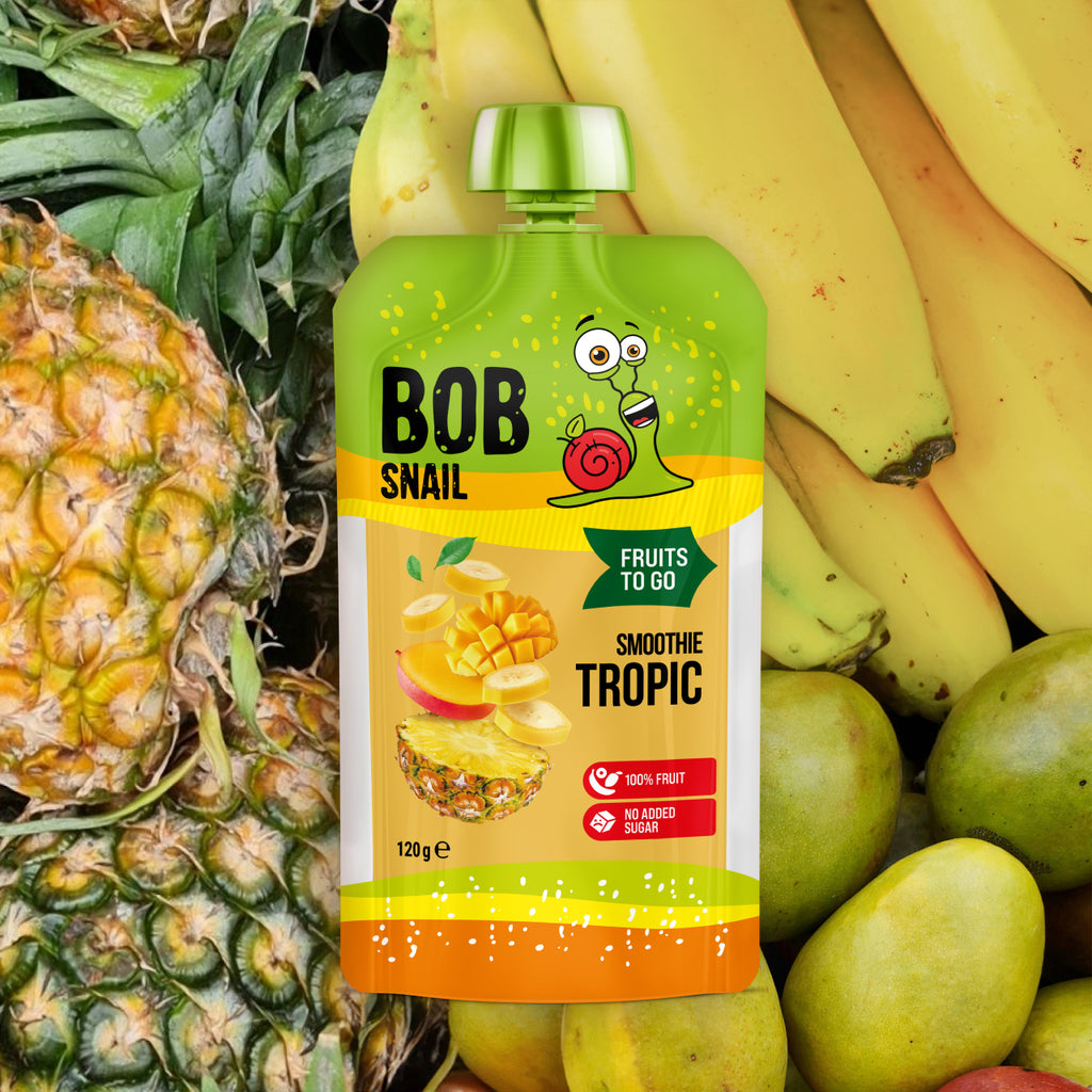 Bob Snail Smoothie Banane-Ananas-Mango (Tropic) 120 ml