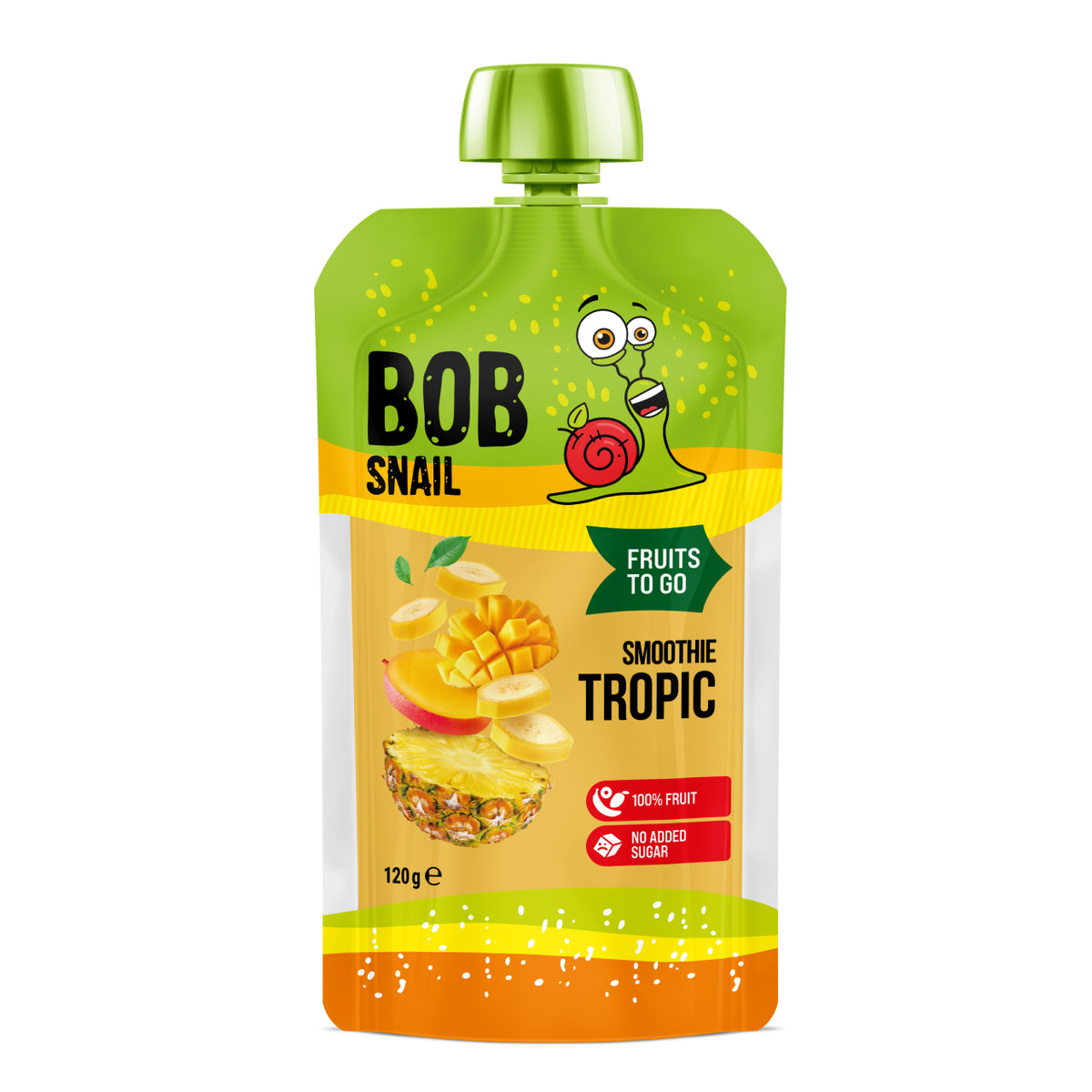 Bob Snail Smoothie Banane-Ananas-Mango (Tropic) 120 ml