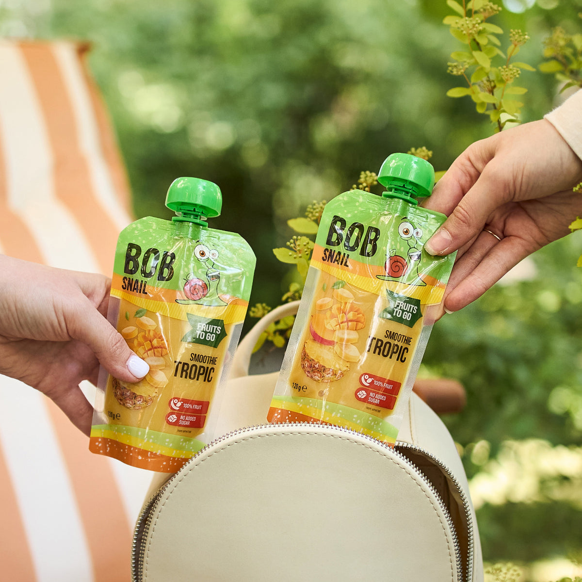 Bob Snail Smoothie Banane-Ananas-Mango (Tropic) 120 ml